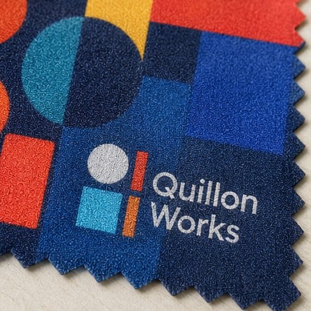 Promotional custom microfiber cloths with company logo