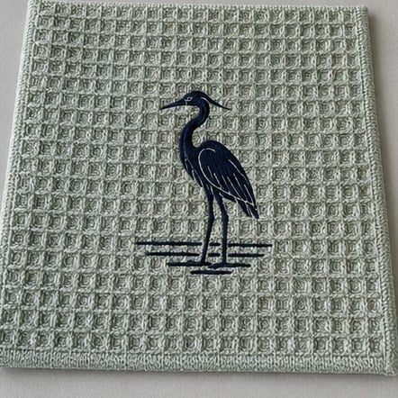Waffle-Weave Glass & Streak-Free Cloths